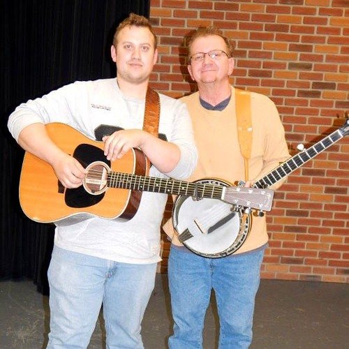 Bluegrass duo Cavage and Sudigala will perform at the Forest City Area Historical Society.